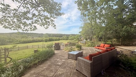 Truro, South Pamet Cape Cod vacation rental - Back Patio