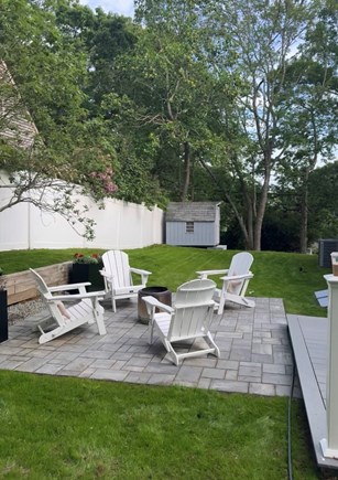 Mashpee Cape Cod vacation rental - Backyard