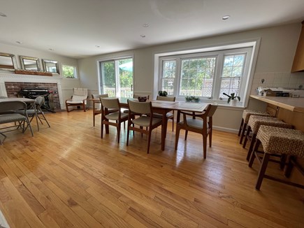 Yarmouth Port Cape Cod vacation rental - Kitchen Area with Additional family room
