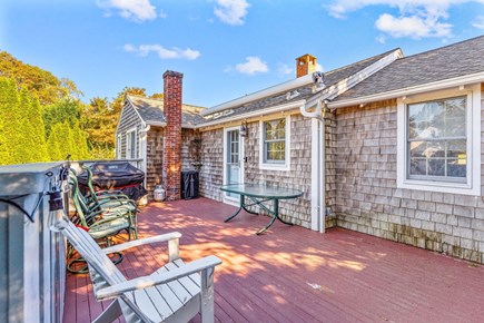 Popponesset Cape Cod vacation rental - Outdoor deck w/awning