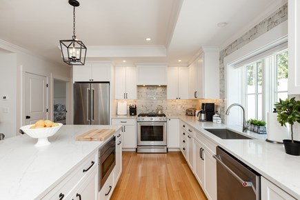 Popponesset, Mashpee Cape Cod vacation rental - Kitchen and island