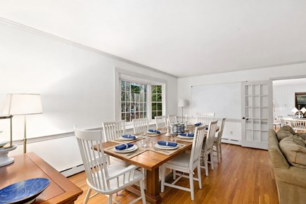 Centerville, Firefly Landing Cape Cod vacation rental - Big dining table for lobster nights and game nights.