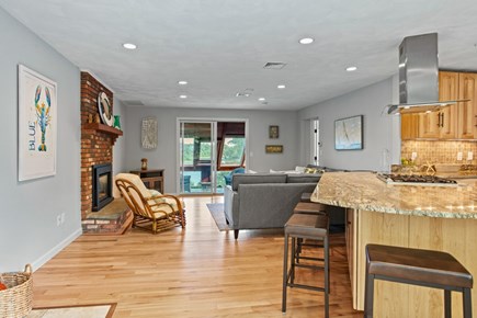 Eastham Cape Cod vacation rental - Living room beyond