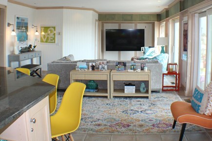 East Sandwich Cape Cod vacation rental - Large tv for movies