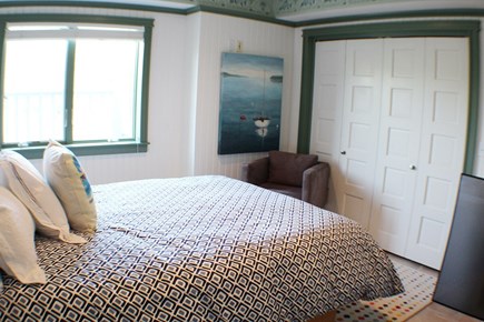East Sandwich Cape Cod vacation rental - Third bedroom on the lower level with a queen bed.