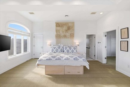 East Sandwich Cape Cod vacation rental - Primary Bedroom on the third level with a King Bed