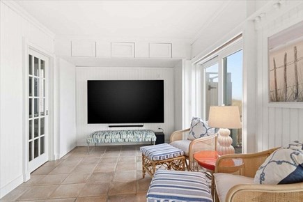 East Sandwich Cape Cod vacation rental - Large TV for family movie night