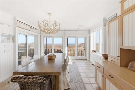 East Sandwich Cape Cod vacation rental - Dining area with a view