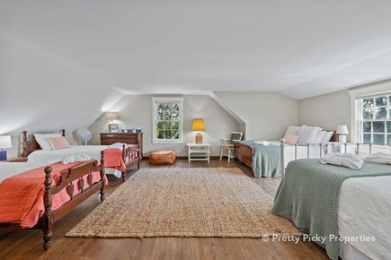 South Chatham Cape Cod vacation rental - Second level 2nd guestroom. Queen bed Double bed, and 2 Twin beds