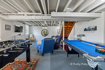 South Chatham Cape Cod vacation rental - Lower level playroom