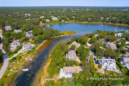 South Chatham Cape Cod vacation rental - Aerial view