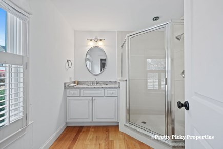 Chatham Cape Cod vacation rental - 1st floor full bath - adjacent to separate living area.