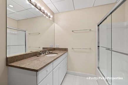 Chatham Cape Cod vacation rental - Lower level full bath with tub/shower.