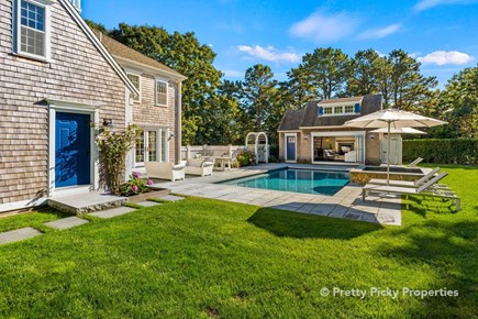 West Barnstable Cape Cod vacation rental - Back Garden area