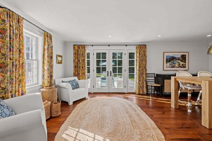 West Barnstable Cape Cod vacation rental - Sitting area off the dining area