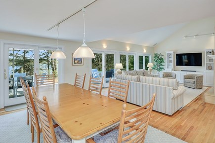 Brewster Cape Cod vacation rental - Adjacent dining area elevates the cheery savoring vacation meals.