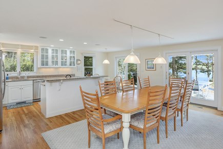 Brewster Cape Cod vacation rental - Gather at the table with seating for 10.