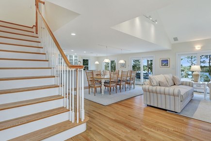 Brewster Cape Cod vacation rental - Head upstairs featuring additional guest quarters and comfy living space.