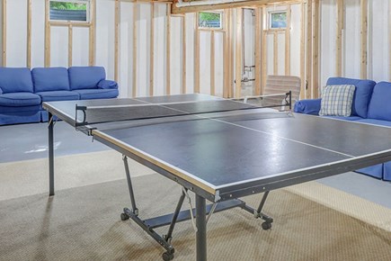 Brewster Cape Cod vacation rental - Retreat downstairs to play a little ping pong for some late-night fun.