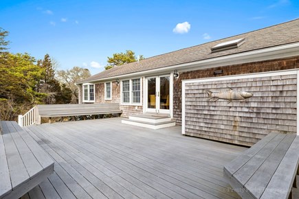 East Orleans Cape Cod vacation rental - Spacious deck will be fully outfitted