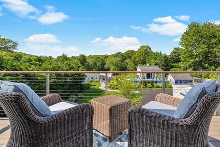 Orleans Cape Cod vacation rental - Primary deck overlooking the property