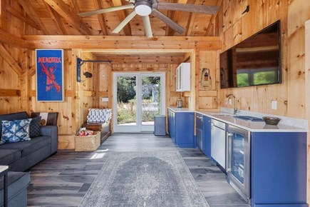 Orleans Cape Cod vacation rental - Cabana with TV, beverage center and ice maker