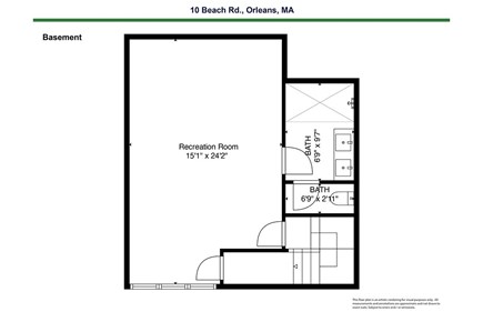 Orleans Cape Cod vacation rental - Main House - Lower Level