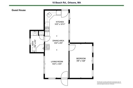 Orleans Cape Cod vacation rental - Guest Cottage