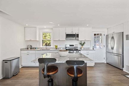 Orleans Cape Cod vacation rental - Updated kitchen with granite countertops and stainless steel appliances