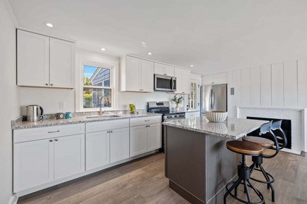 Orleans Cape Cod vacation rental - Spacious kitchen with island for 2