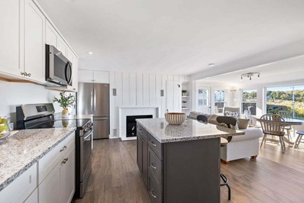 Orleans Cape Cod vacation rental - The kitchen leads directly into the living room