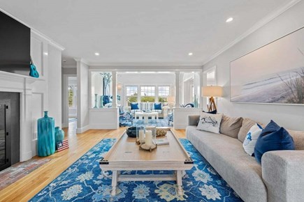 Chatham Cape Cod vacation rental - Here is the main living room with TV