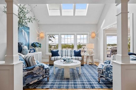 Chatham Cape Cod vacation rental - Next to the dining area is this wonderful seating area with tons of light