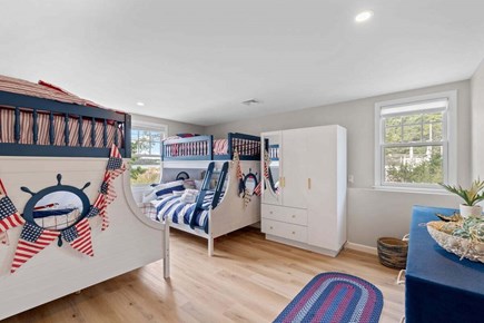Chatham Cape Cod vacation rental - Guest bedroom in the lower level. 2 bunks