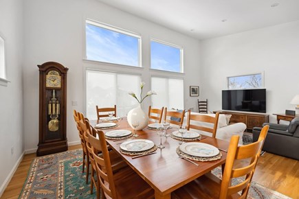 Eastham Cape Cod vacation rental - When it’s time to eat, gather around the six-person table for a family-style meal.