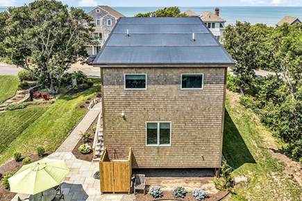Eastham Cape Cod vacation rental - Outdoor shower makes it easy to rinse off post-beach.