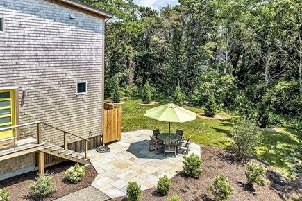 Eastham Cape Cod vacation rental - Step outside to your backyard oasis and dine al fresco.