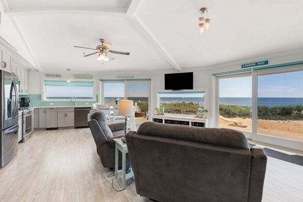 West Dennis Cape Cod vacation rental - Views from every window in living room