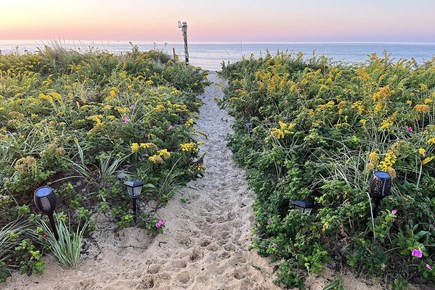 West Dennis Cape Cod vacation rental - Pathway to the beach
