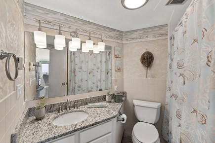 West Dennis Cape Cod vacation rental - Full bath for other two bedrooms
