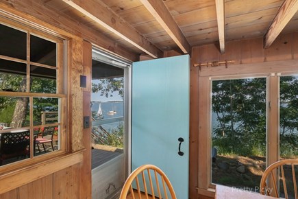 Harwich Cape Cod vacation rental - Easy access to exterior from dining room