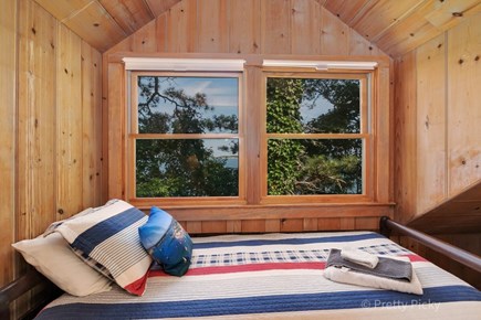 Harwich Cape Cod vacation rental - One of three bedrooms on the second floor. This one featuring three Twin beds