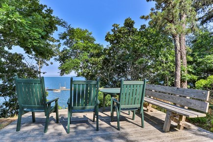 Harwich Cape Cod vacation rental - View from the back deck