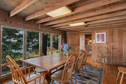 Harwich Cape Cod vacation rental - Forna dining table off the kitchen