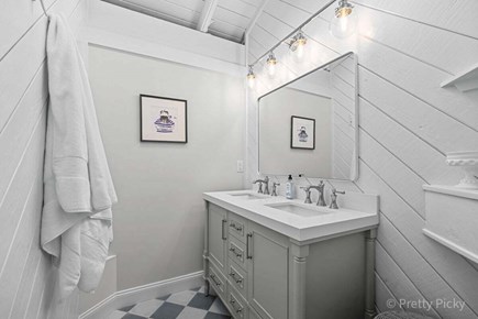 Harwich Cape Cod vacation rental - Main floor bathroom with shower
