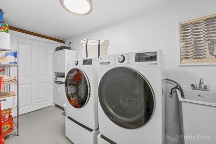 Harwich Cape Cod vacation rental - Laundry room on lower level