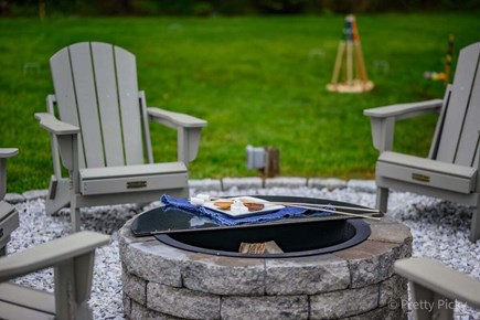 Harwich Cape Cod vacation rental - Enjoy the firepit after a beach day
