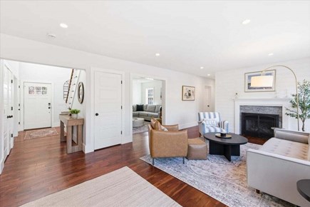 Chatham Cape Cod vacation rental - One of two living rooms off the kitchen