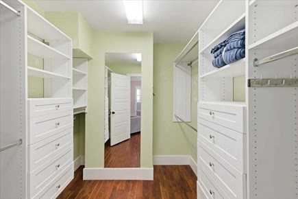 Chatham Cape Cod vacation rental - Walk-in closet in the first floor King bedroom