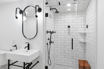 Chatham Cape Cod vacation rental - Finished lower level full bath featuring a walk-in shower